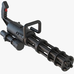 3D m132 micro gun classic model