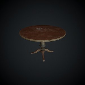 3d model pbr table