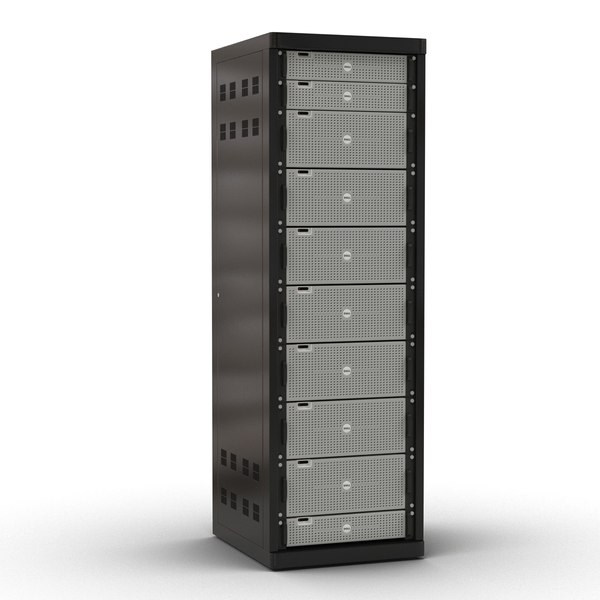 dell servers rack 3d max