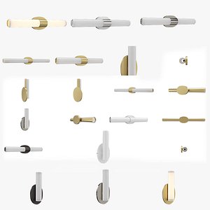 Parallel LED Bath Vanity Wall Light Collection model