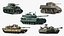 3D American Tanks Collection