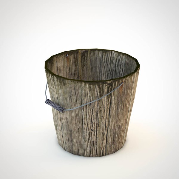bucket 3d obj