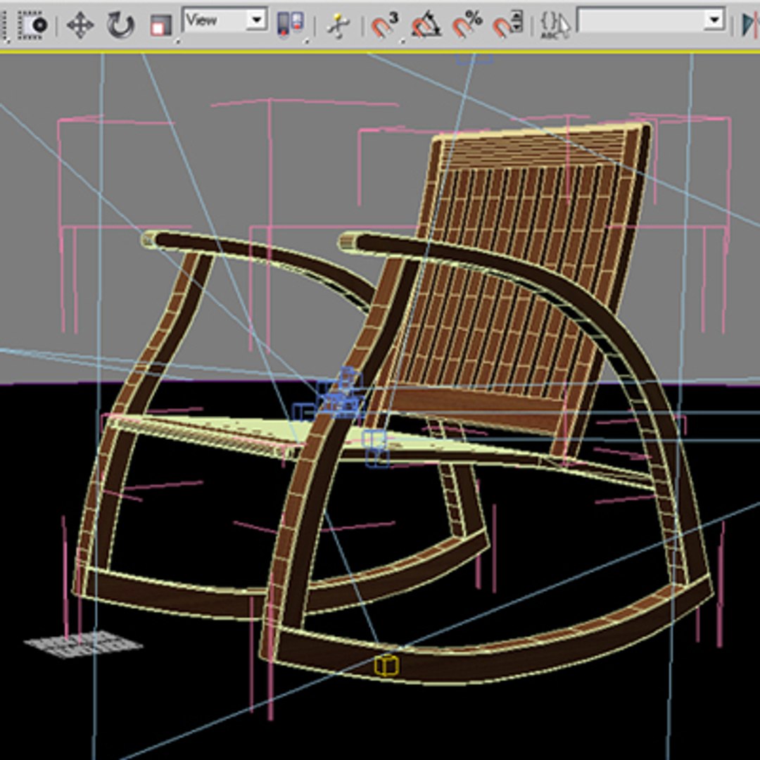 3d Westminster Aria Teak Rocker