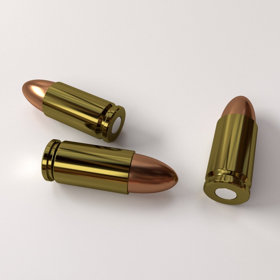 Ammunition 9mm Parabellum 3d 3ds