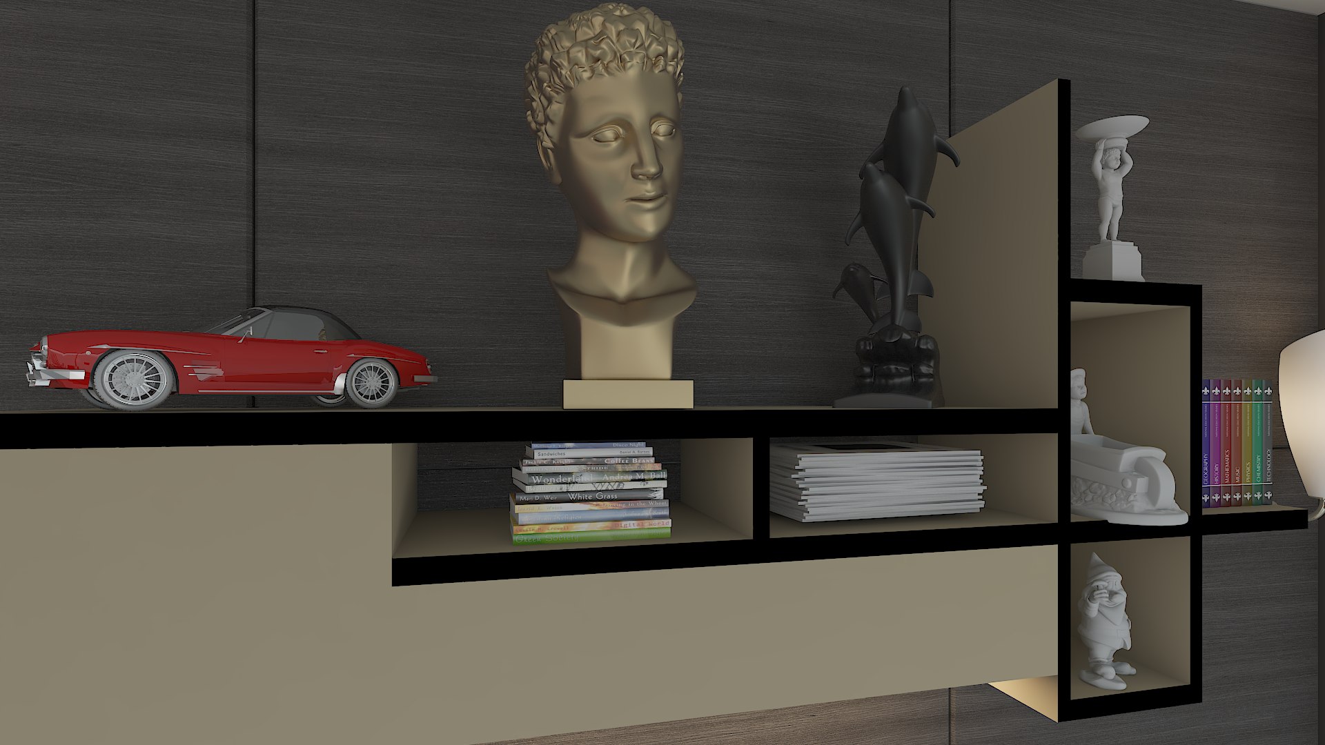 Skyscraper Living Room Interior Design Model - TurboSquid 1559177