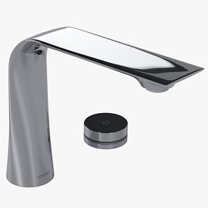 Duravit D1e 2 Hole Basin Mixer M 3D model