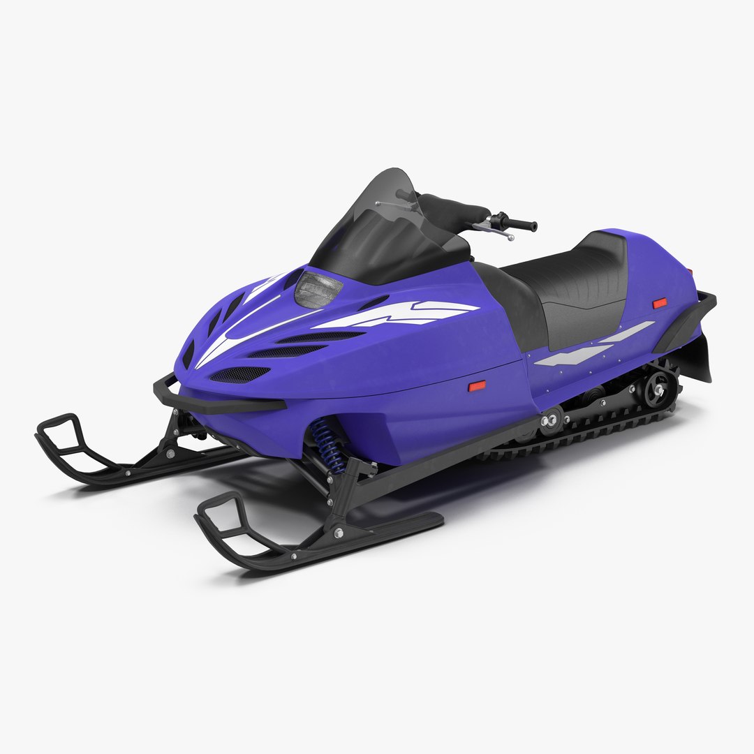Snowmobile Generic 3D model preview