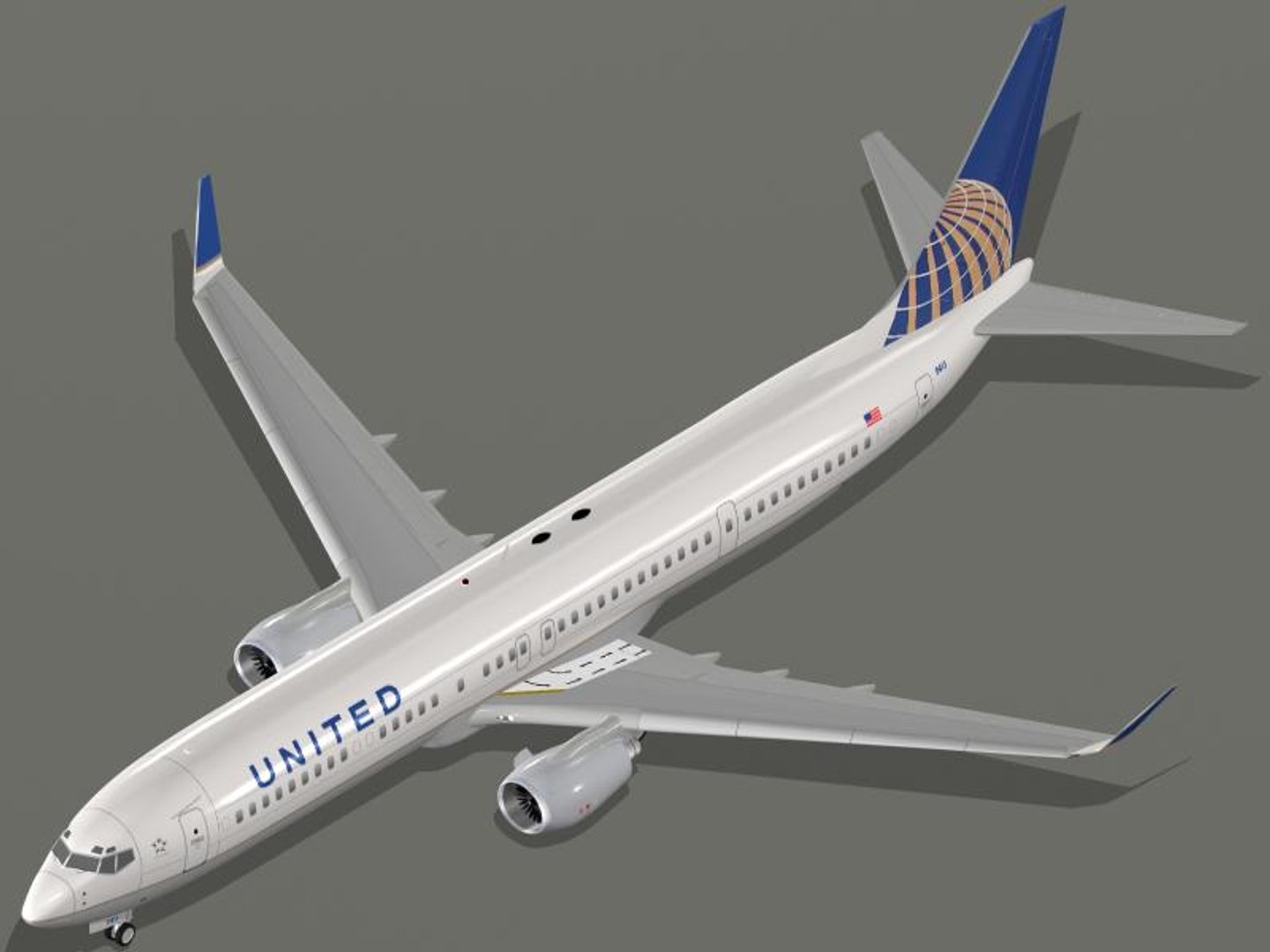 Boeing 737-900 Er United Airlines Max