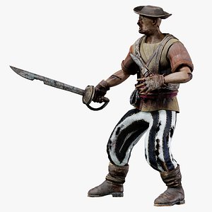 PIRATE UNDEAD 9 3D model