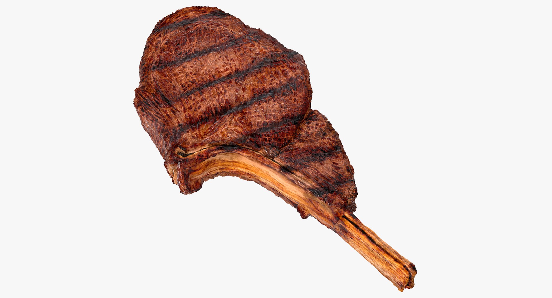 BBQ Lamb Chop 3D Model preview