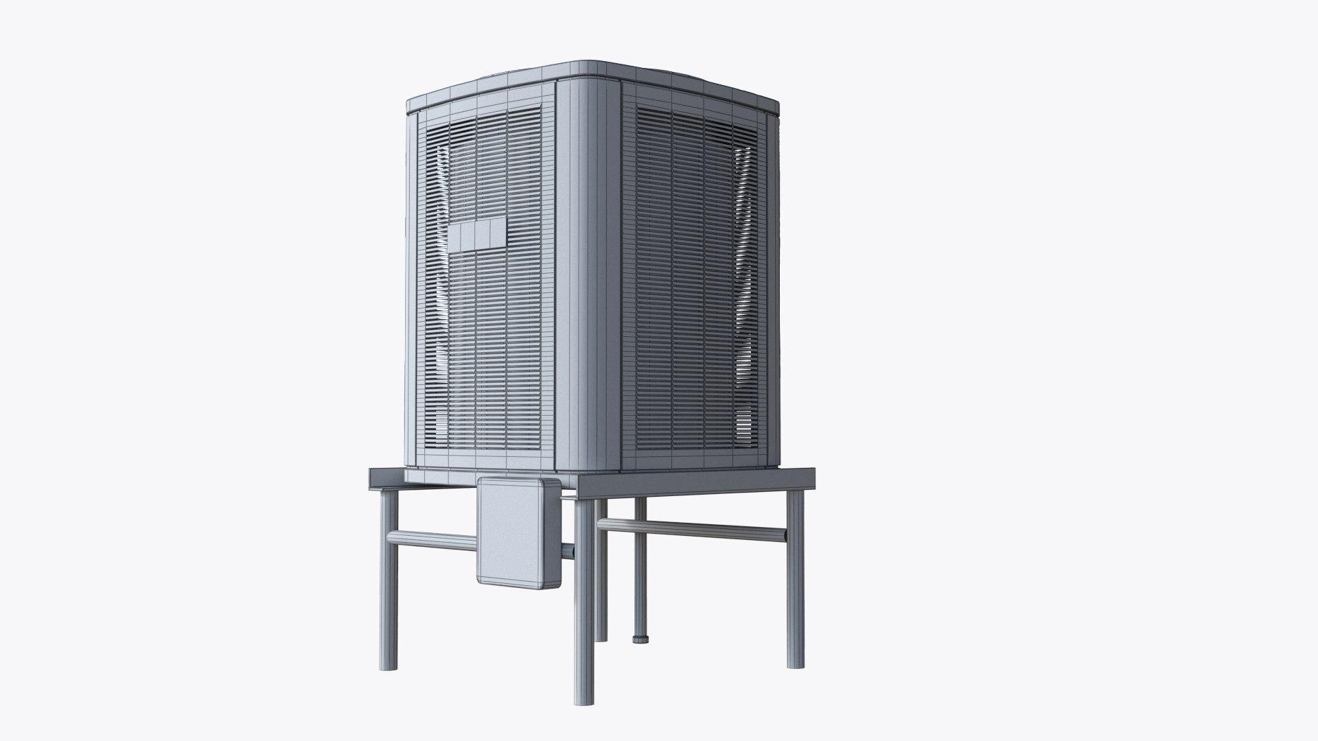 Rooftop AC Unit Model - TurboSquid 2049176