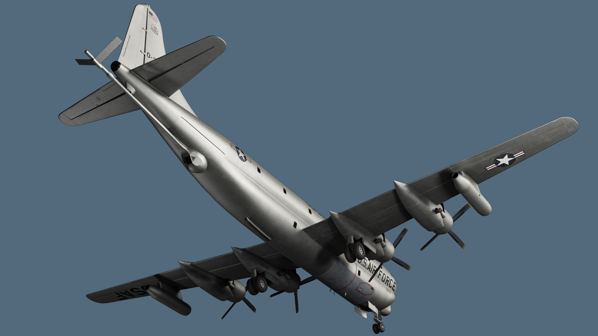 3D Boeing KC-97L Stratofreighter - TurboSquid 2206893