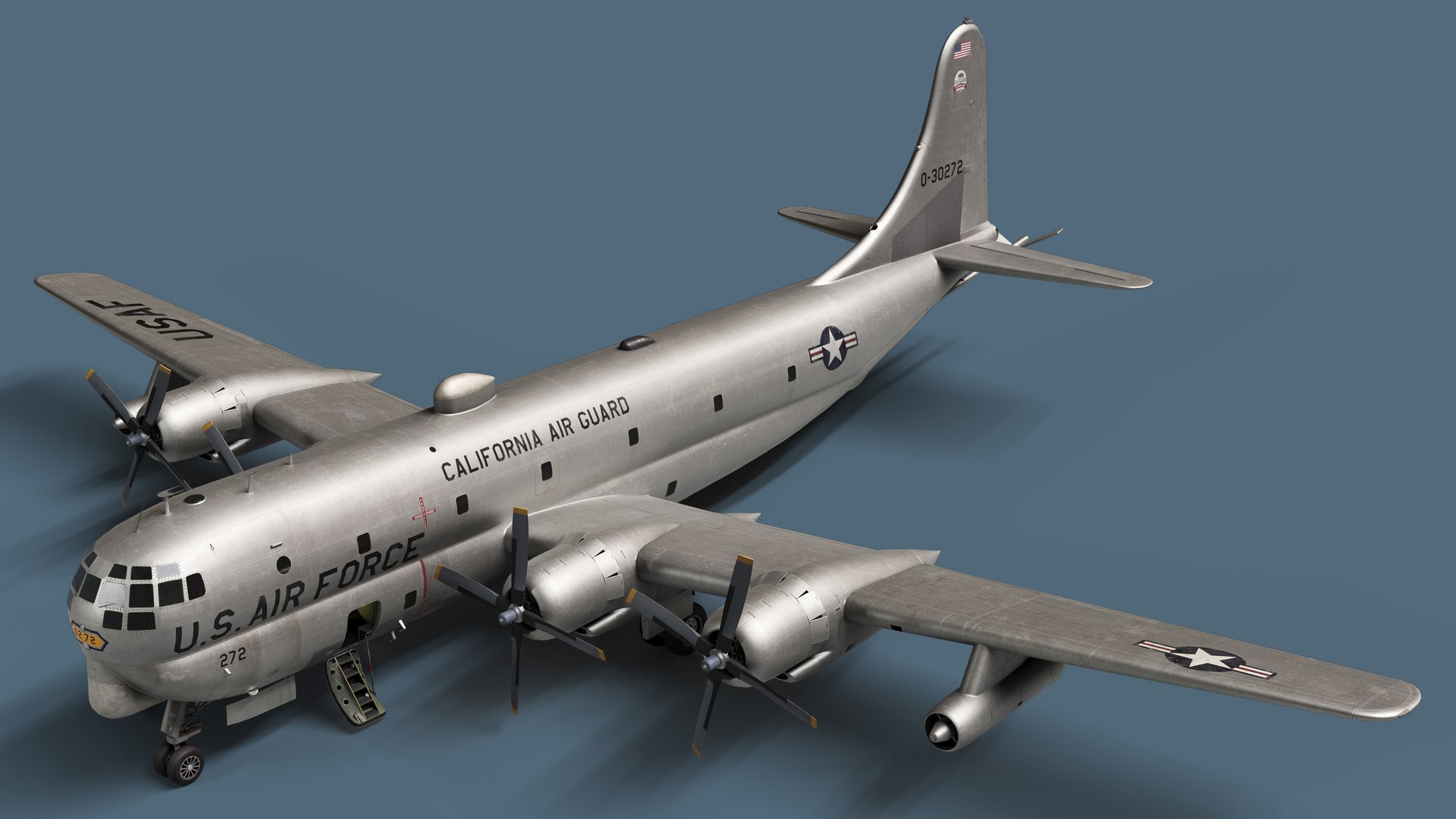 3D Boeing KC-97L Stratofreighter - TurboSquid 2206893