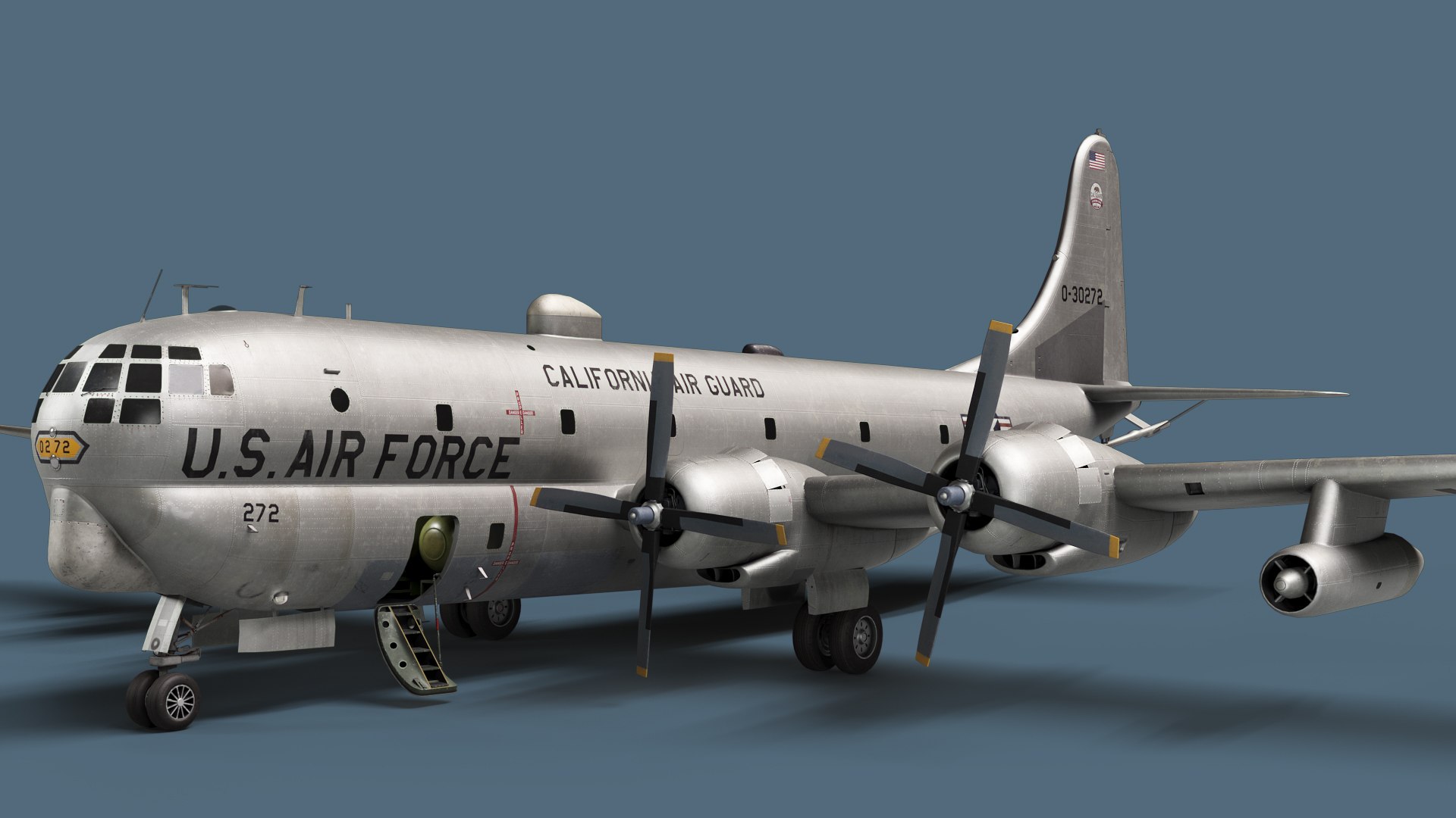 3D Boeing KC-97L Stratofreighter - TurboSquid 2206893
