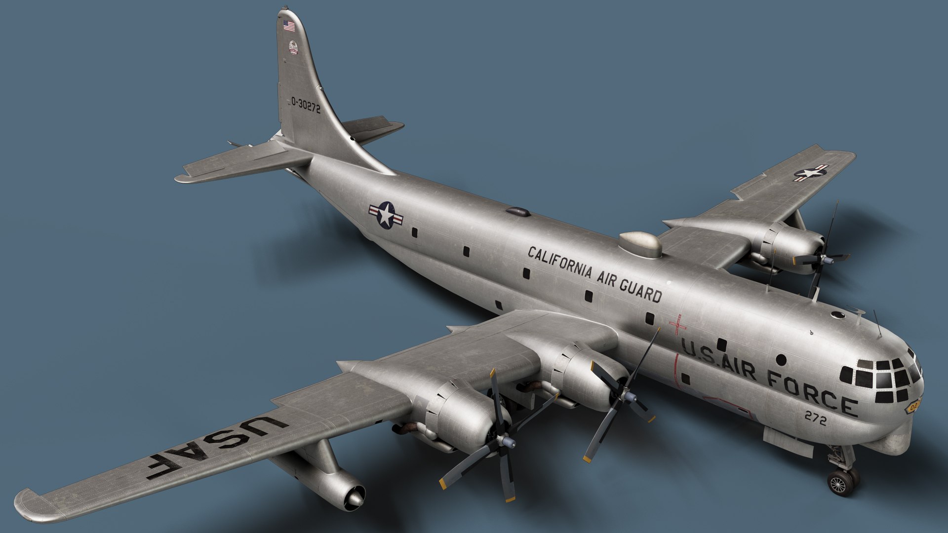 3D Boeing KC-97L Stratofreighter - TurboSquid 2206893