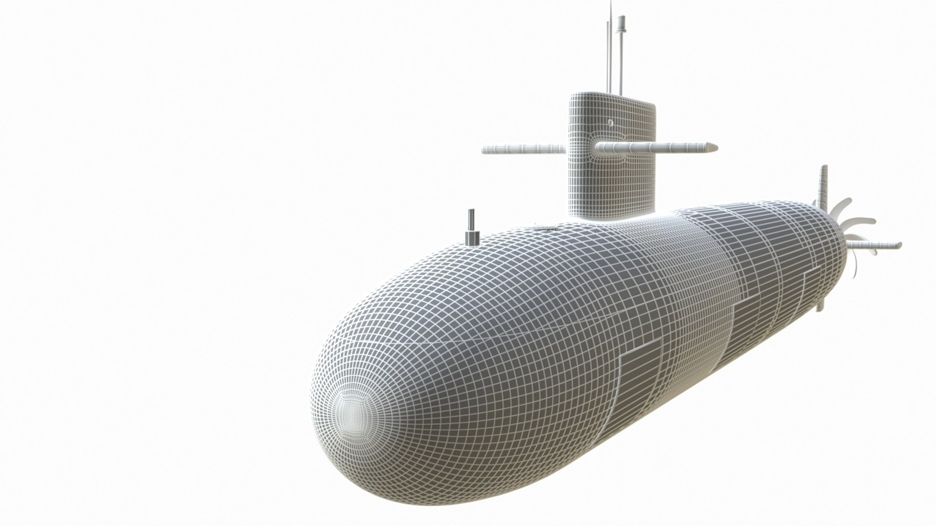 Type 093 Nuclear Submarine 3D Model - TurboSquid 2426178