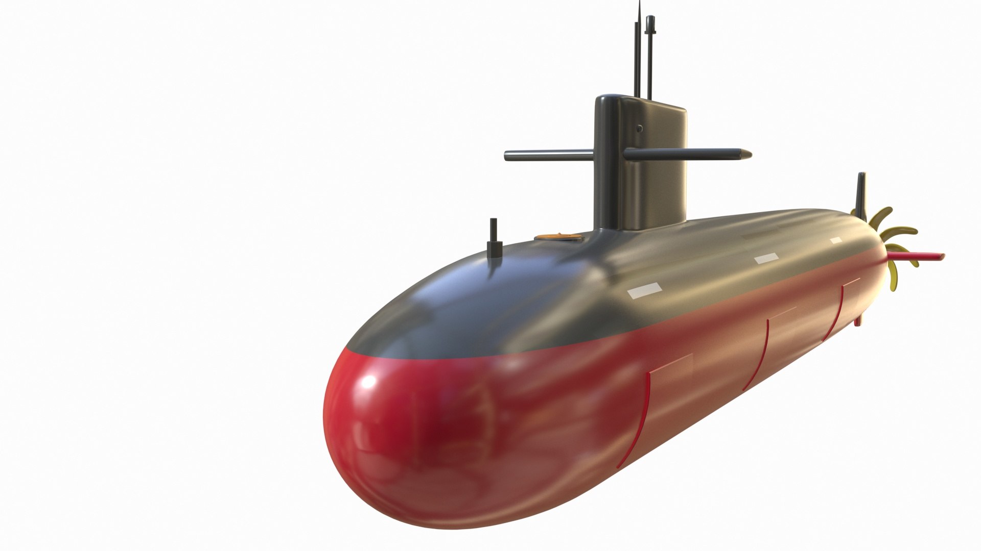Type 093 Nuclear Submarine 3D Model - TurboSquid 2426178