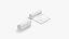 White Rolled Open Towel - bath sheet hotel gym