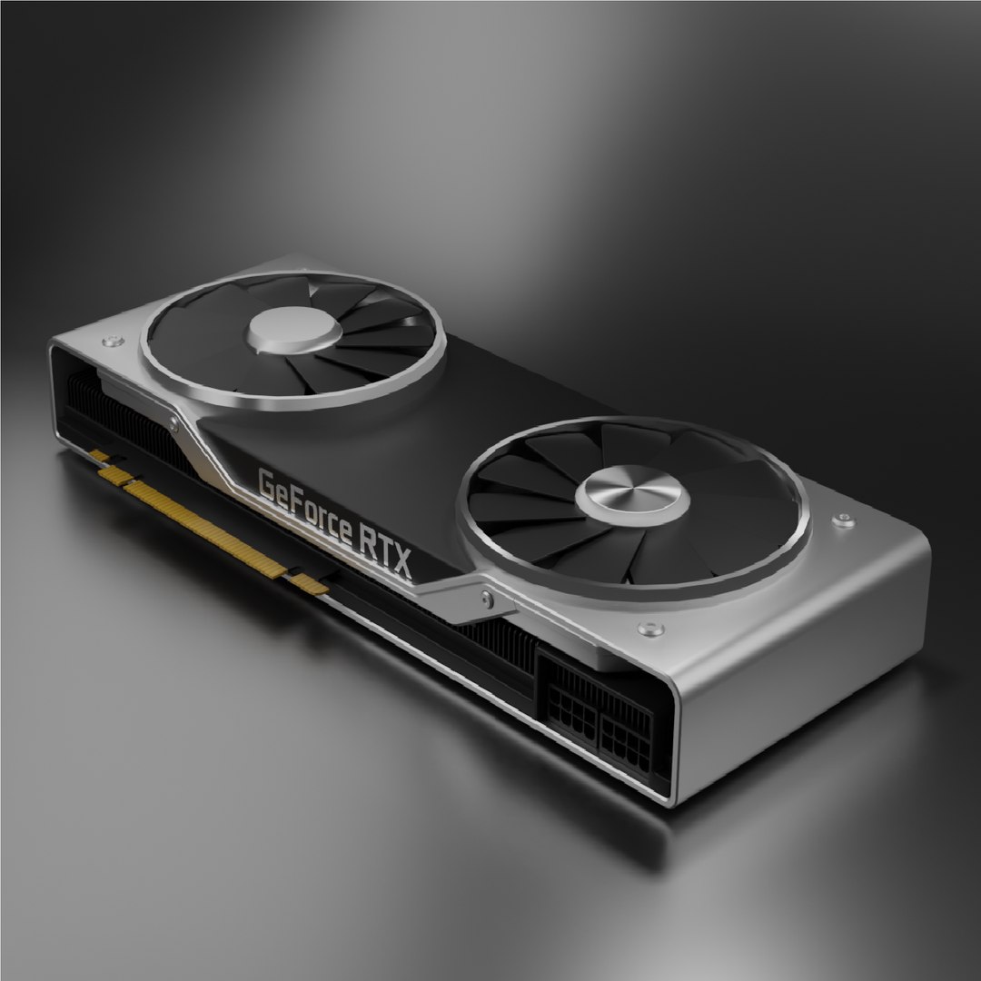 Graphic Card Based on RTX model - TurboSquid 1950584