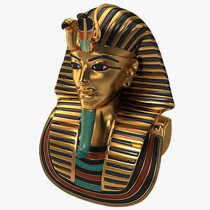 Gold Death Mask Of Tutankhamun
