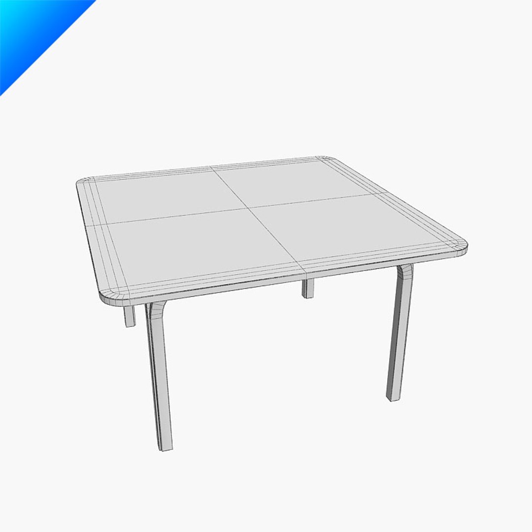 3d Model Glass Table Y805a