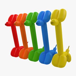 Balloon Giraffes Set
