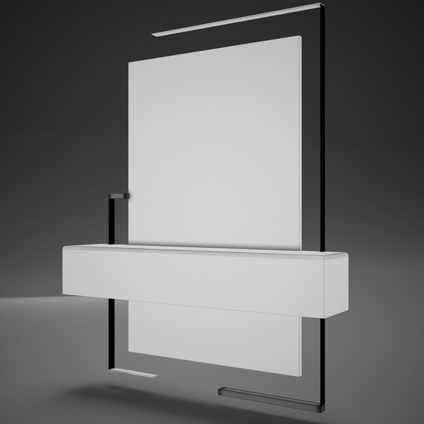 3D model mirror - TurboSquid 1690038
