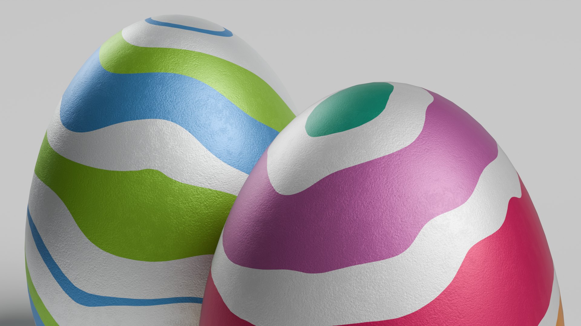 3D Easter Eggs Model - TurboSquid 2382671