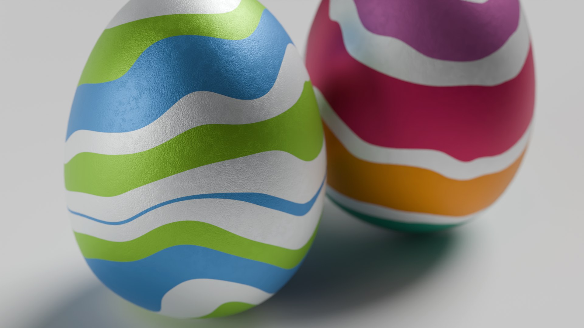 3D Easter Eggs Model - TurboSquid 2382671