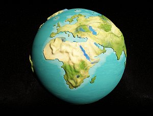 3D Earth Globe