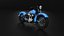 3D H-D Motorcycle Bundle model