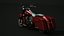 3D H-D Motorcycle Bundle model