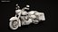 3D H-D Motorcycle Bundle model