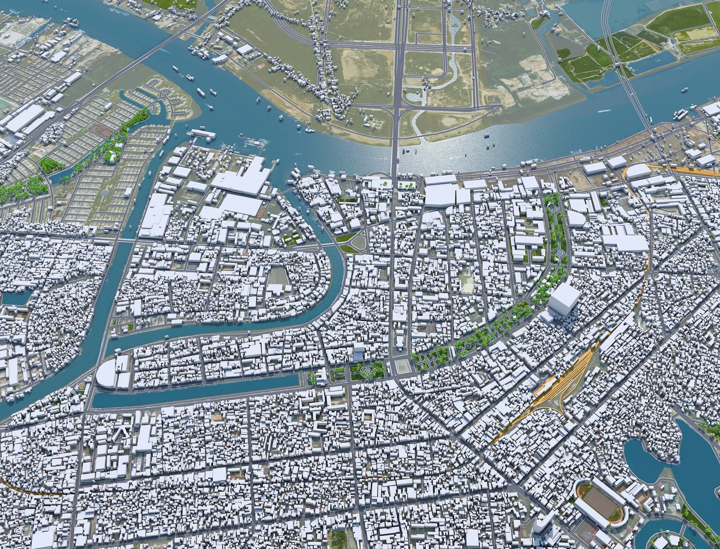 3D Haiphong Vietnam - TurboSquid 2042077