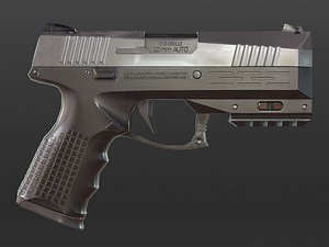 gameready pistol modern 3D model