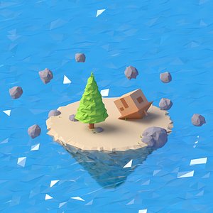 Low Poly Island