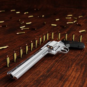 3D Colt revolver Anaconda