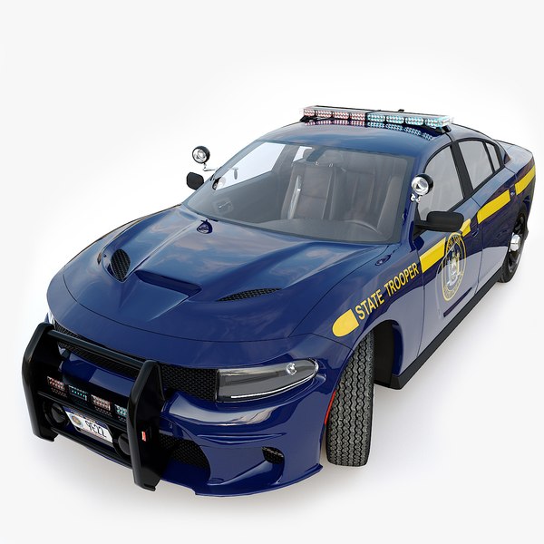 Dodge Charger Hellcat NY State Police model