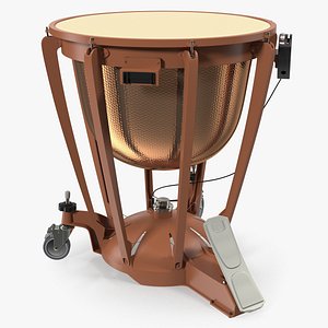 Copper Kettledrum 3D Model