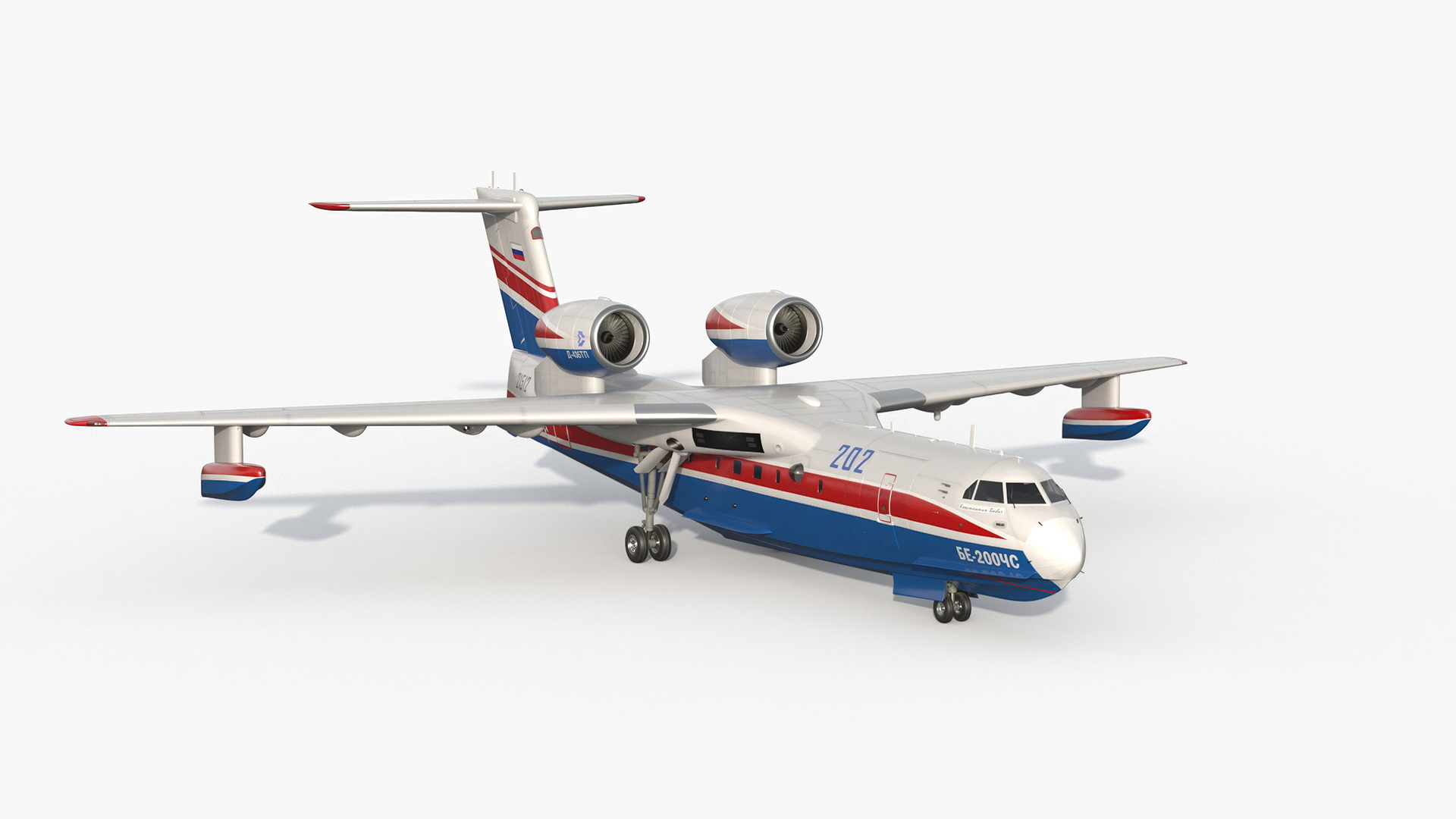 Beriev Be 200 Altair Aircraft Model - TurboSquid 2276353