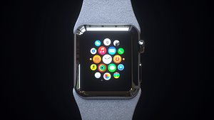 3D apple watch