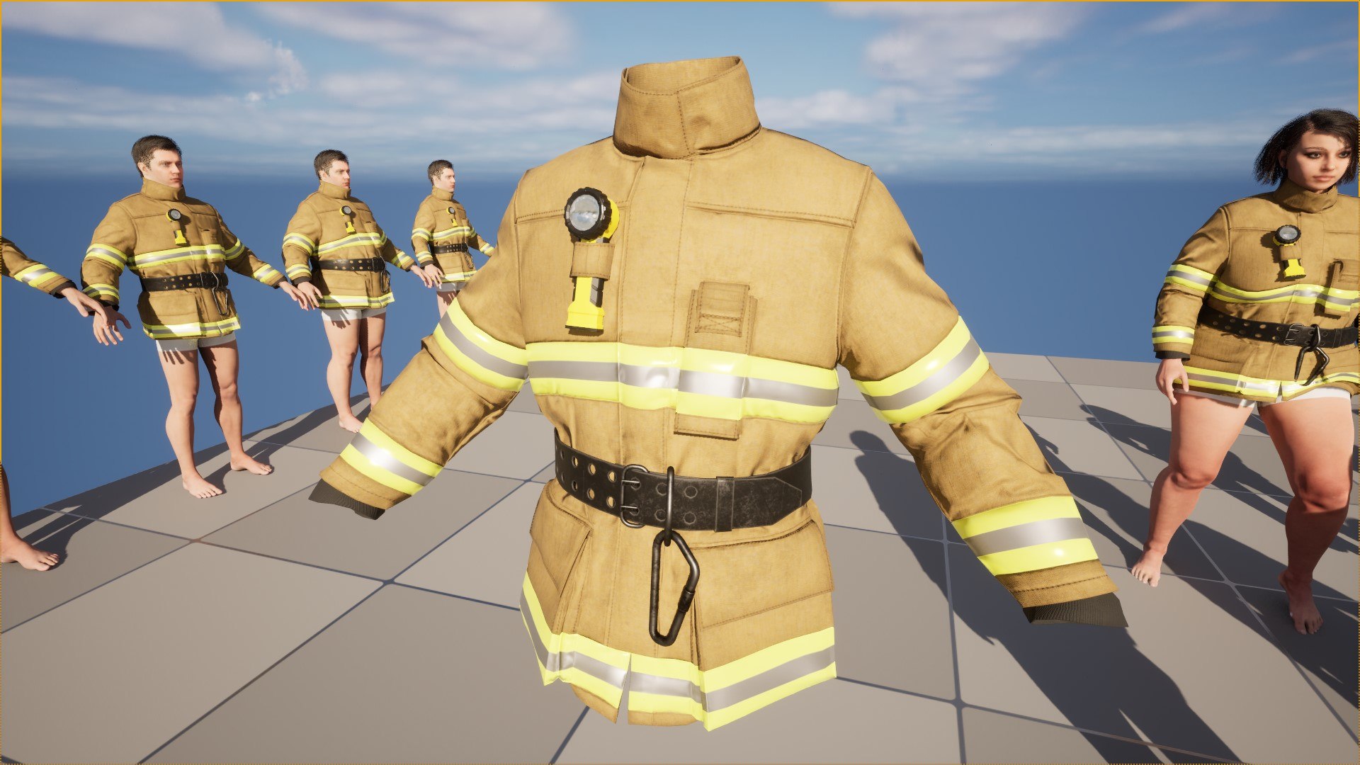 Firefighter Jacket 233 - All MH Bodies  UE5 Skeletons - Rigged 3D model https://p.turbosquid.com/ts-thumb/j0/kphGHC/bw/shot_05/jpg/1734536144/1920x1080/fit_q87/8fa0a15e067b1d60226299d39dfc9ee56c9b8c1c/shot_05.jpg
