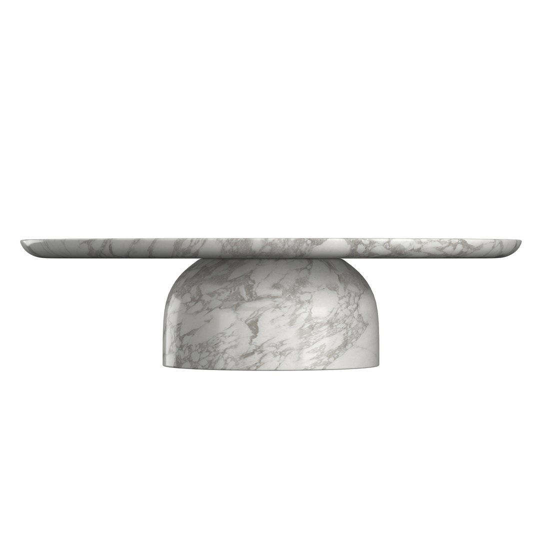 CUPOLA CARVED ROUND COFFEE TABLE 3D Model TurboSquid 1910164