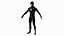 Black Suit Superhero Rigged