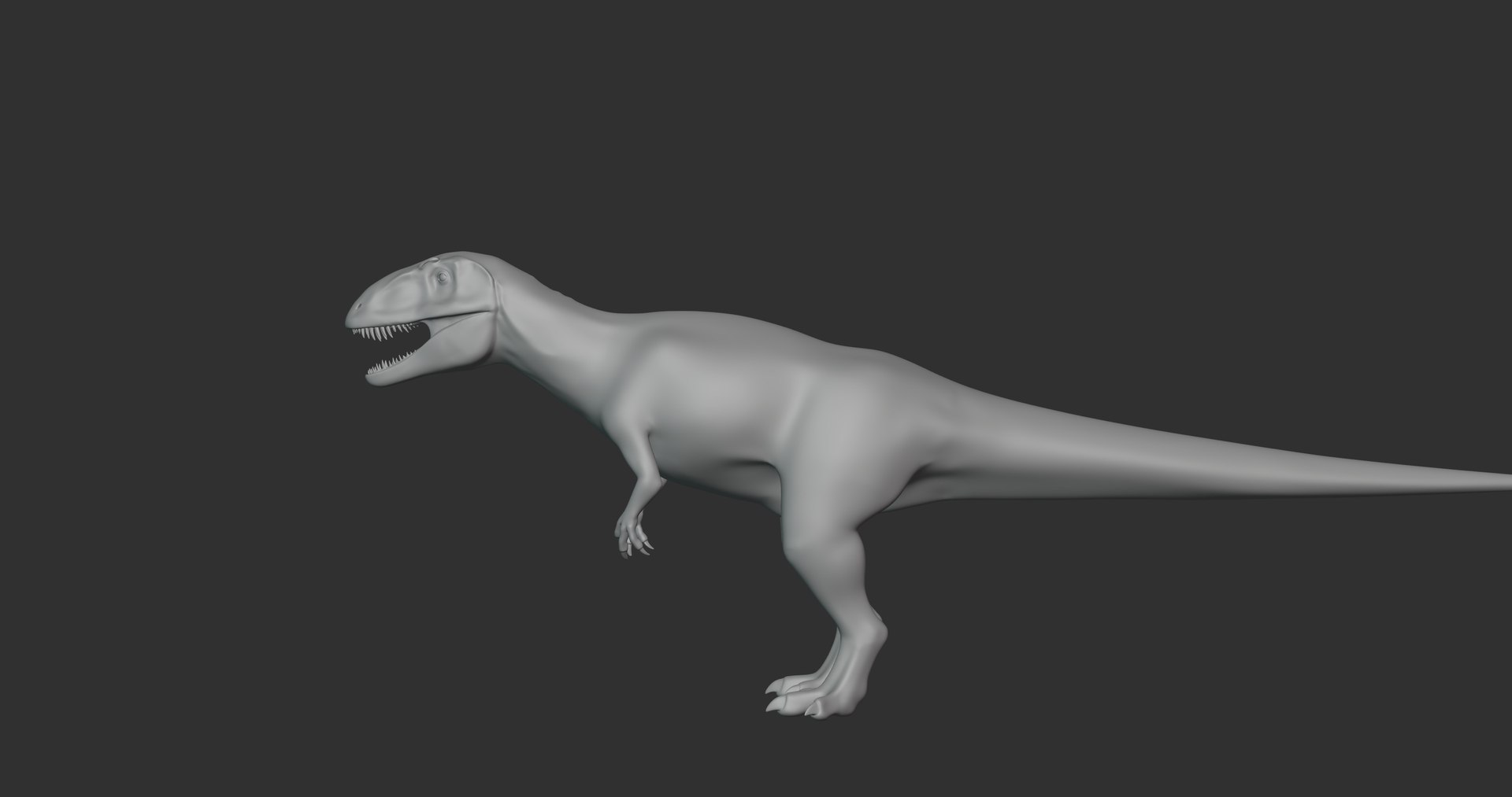 3D model Gasosaurus Basemesh Low Poly - TurboSquid 2107926