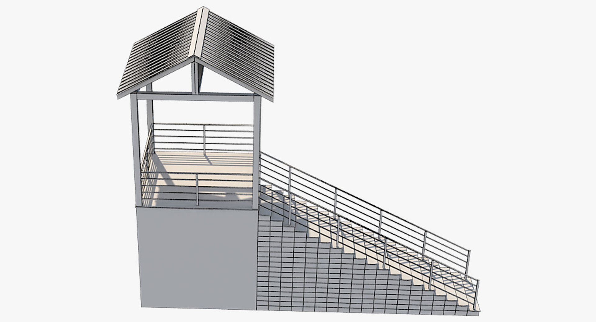 Platform 1 3D Model - TurboSquid 1401498