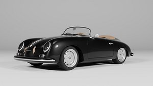 Porsche 356 Speedster 3D model