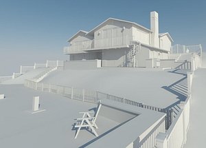 Privat 2 story house