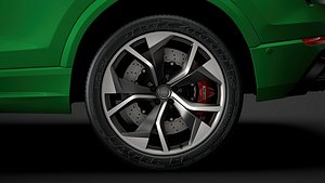 audi rs q8 3D model