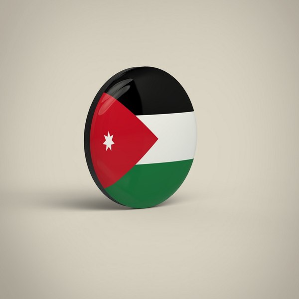 modelo 3d Insignia de Jordania - TurboSquid 1893398